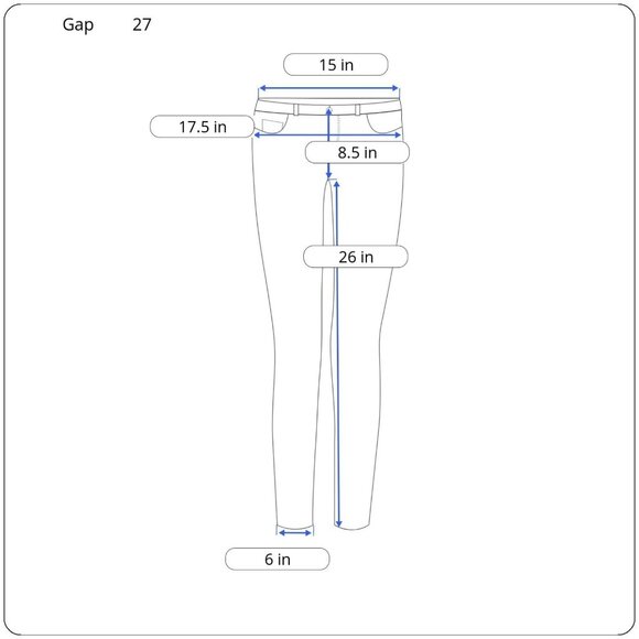 Gap Denim Womens Legging Jegging Jeans Wild Rose Raw Hem Ankle Size 4 | 27 Reg - Picture 2 of 10